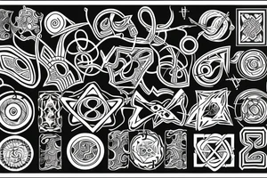 quantum entanglement tattoo idea