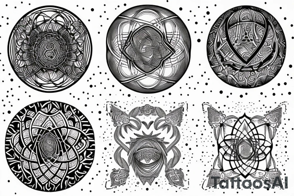 quantum entanglement tattoo idea