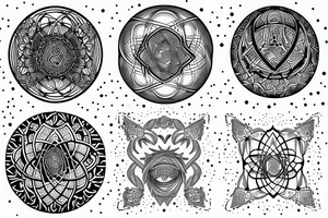 quantum entanglement tattoo idea