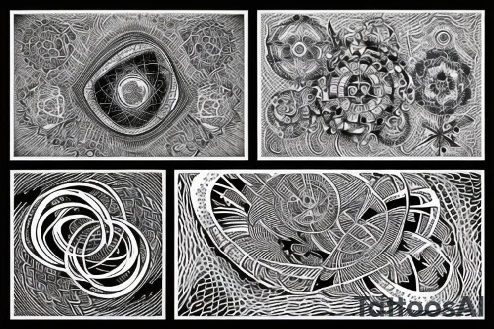 quantum entanglement tattoo idea
