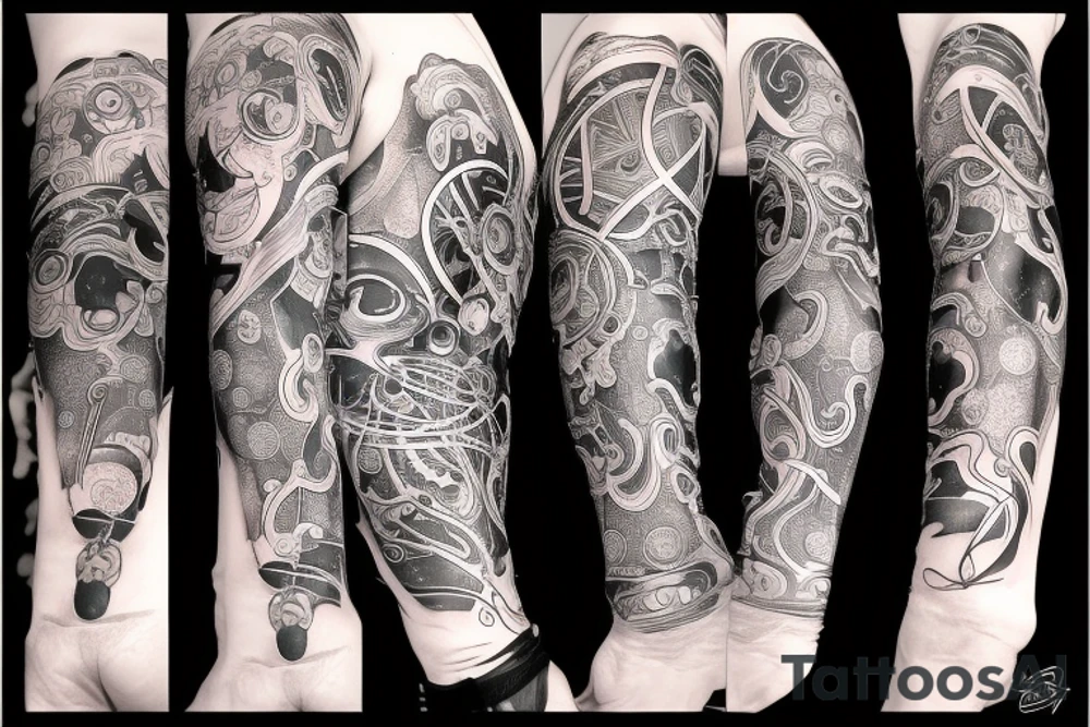 quantum entanglement tattoo idea