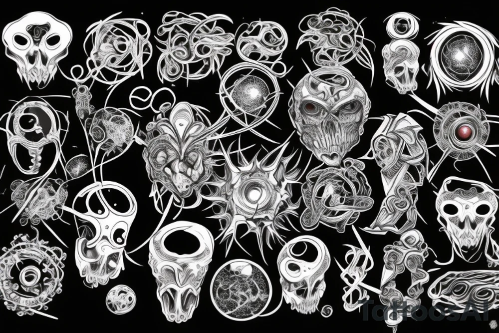 quantum entanglement tattoo idea