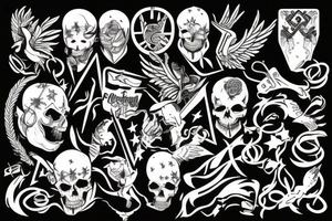 Freedom control and power tattoo idea