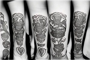 beer glass tattoo idea
