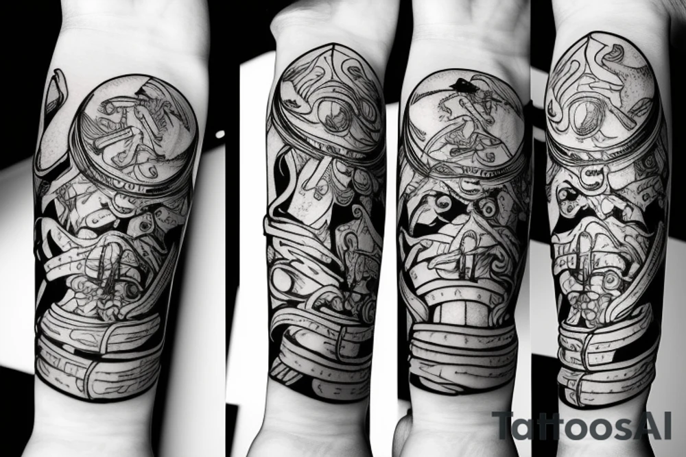 beer glass tattoo idea