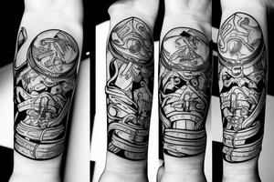 beer glass tattoo idea