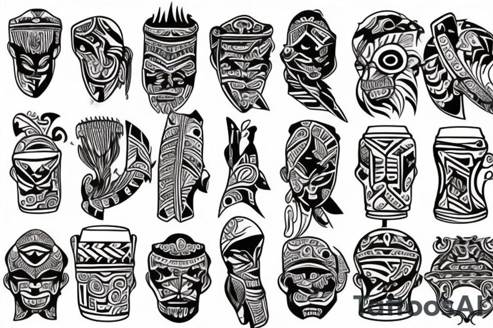 beer can tattoo idea