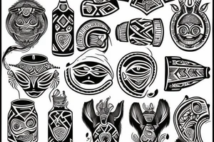 beer can tattoo idea