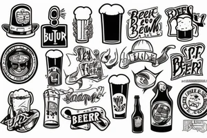 beer hump tattoo idea