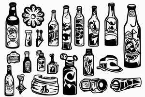 bottle opener tattoo idea