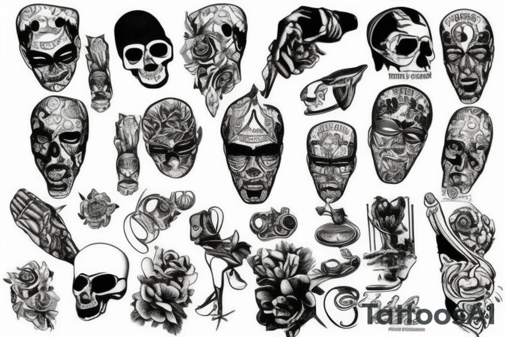 knee tattoo idea