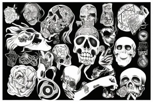 knee tattoo idea