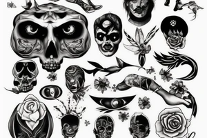 knee tattoo idea