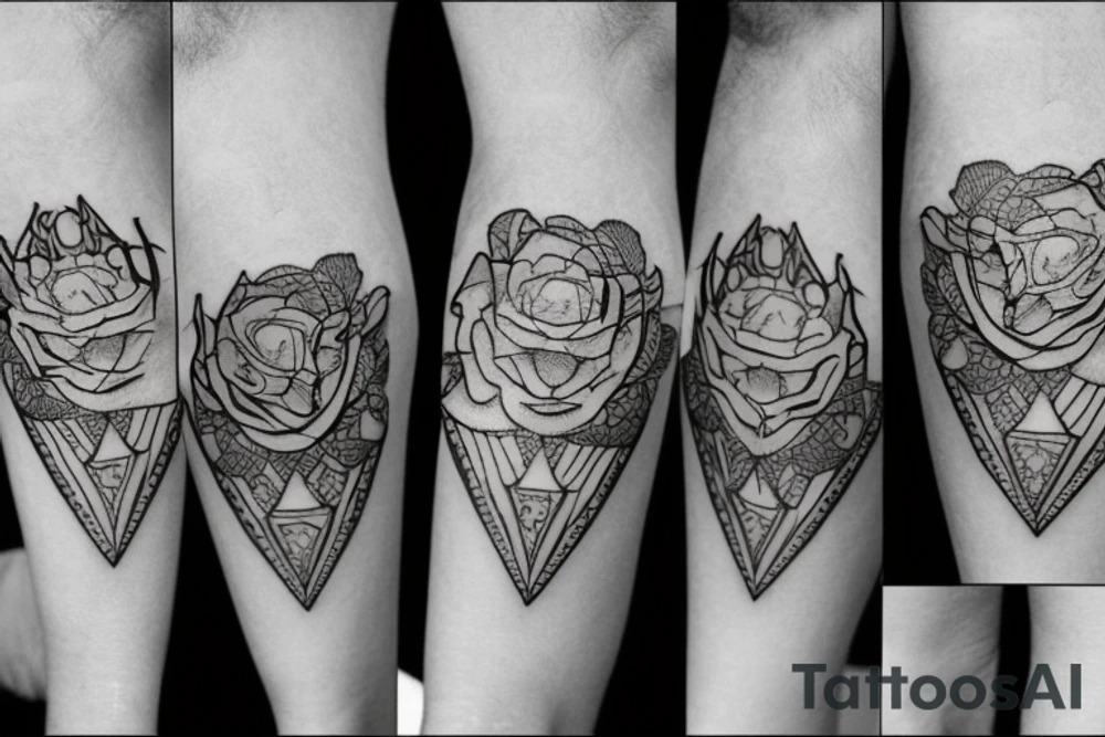 knee tattoo tattoo idea