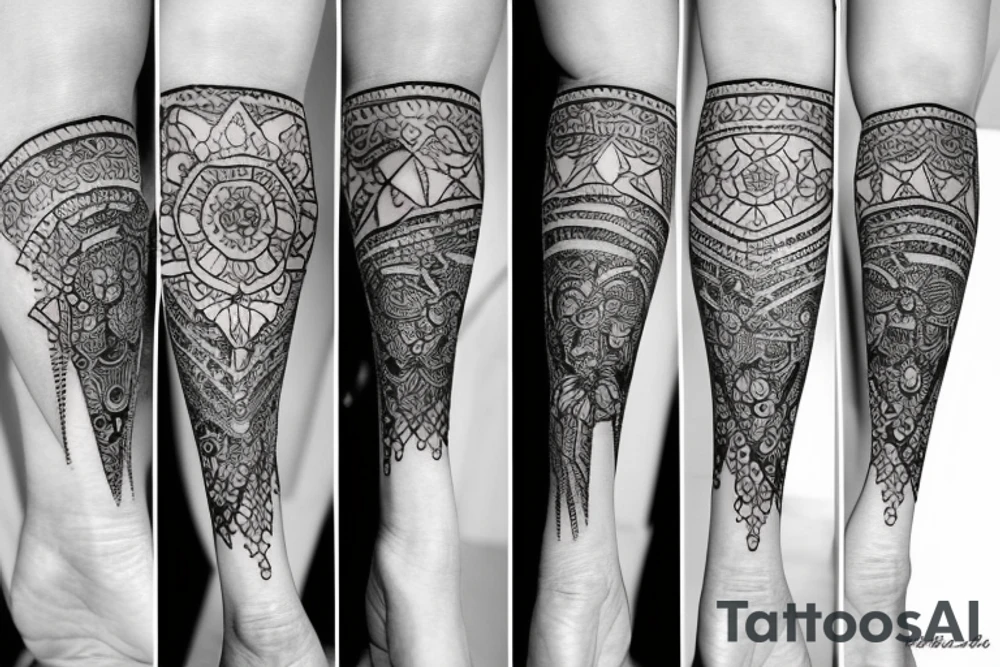 knee tattoo tattoo idea