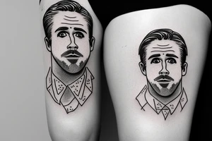 ryan gosling counting money tattoo idea