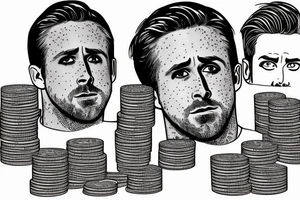 ryan gosling counting money tattoo idea