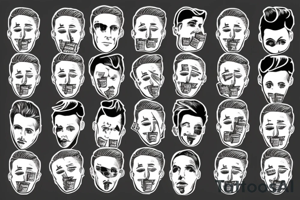 ryan gosling counting money tattoo idea