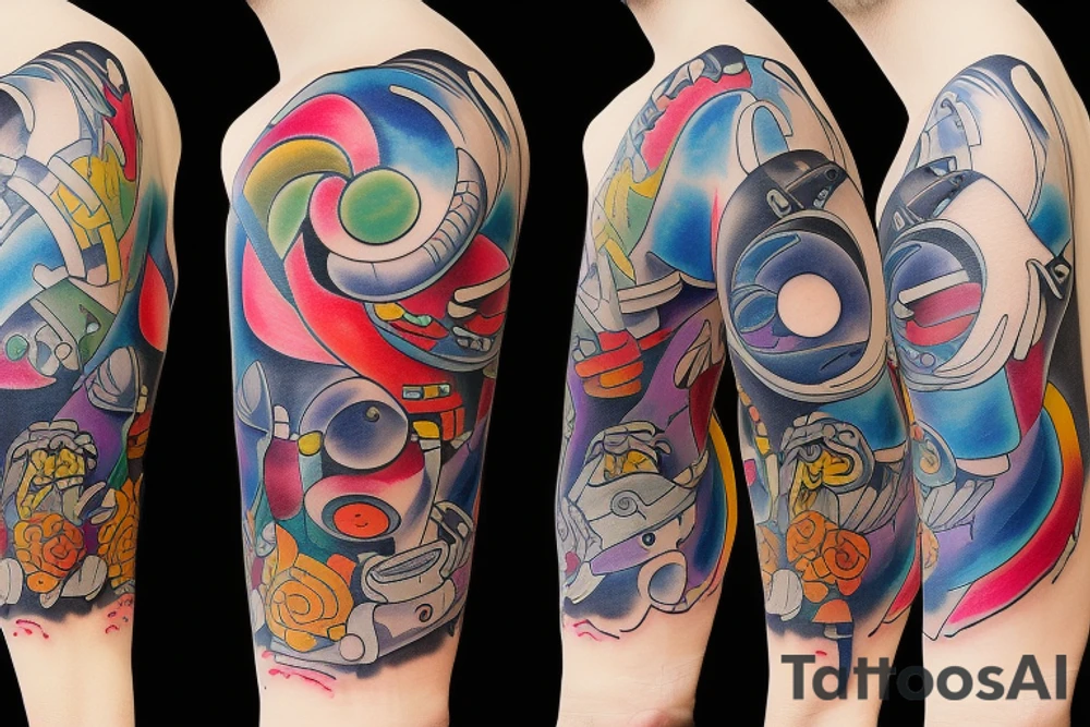 Autobody repair shop tattoo idea