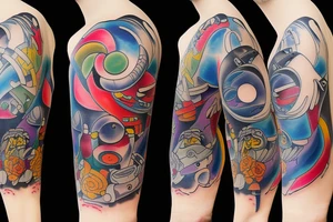 Autobody repair shop tattoo idea