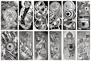 Autobody repair shop tattoo idea