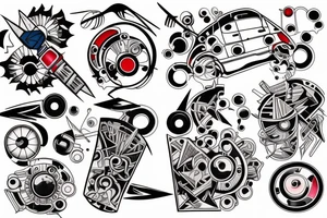 Autobody repair shop tattoo idea