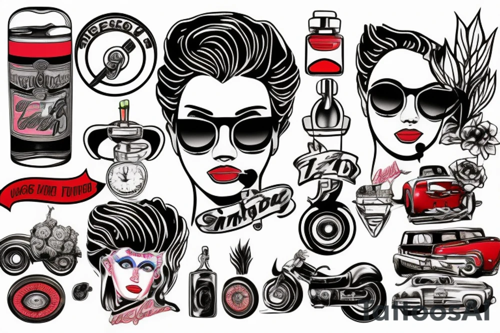Autobody repair shop tattoo idea