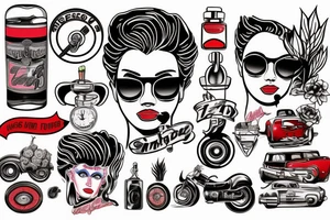 Autobody repair shop tattoo idea