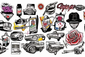 Autobody repair shop tattoo idea