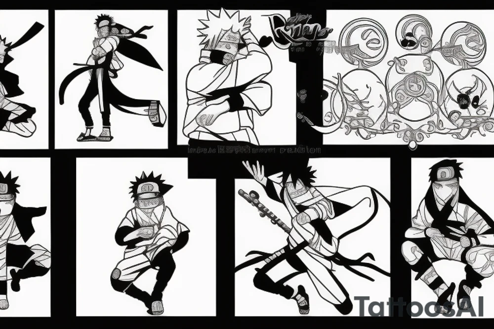 Naruto shippuden tattoo idea