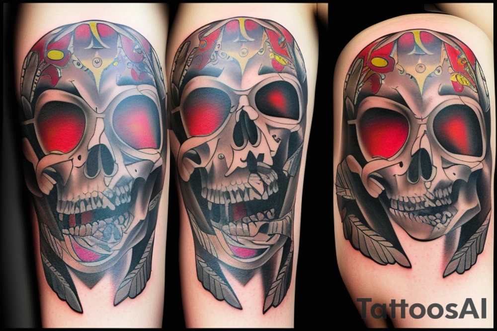 crow falls tattoo idea