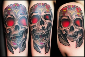 crow falls tattoo idea