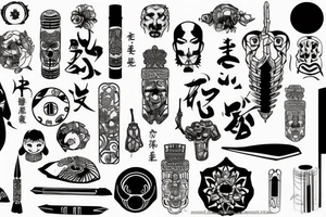 column tattoo idea