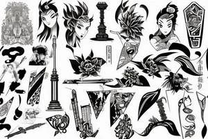 column tattoo idea