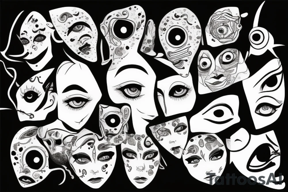 eyes tattoo idea