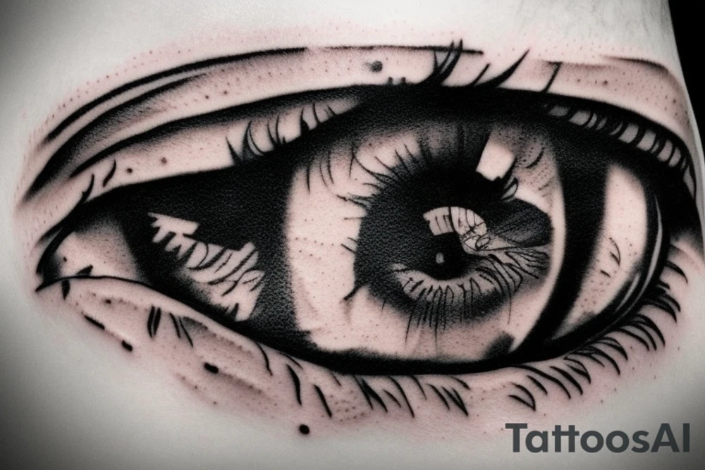 eyes tattoo idea