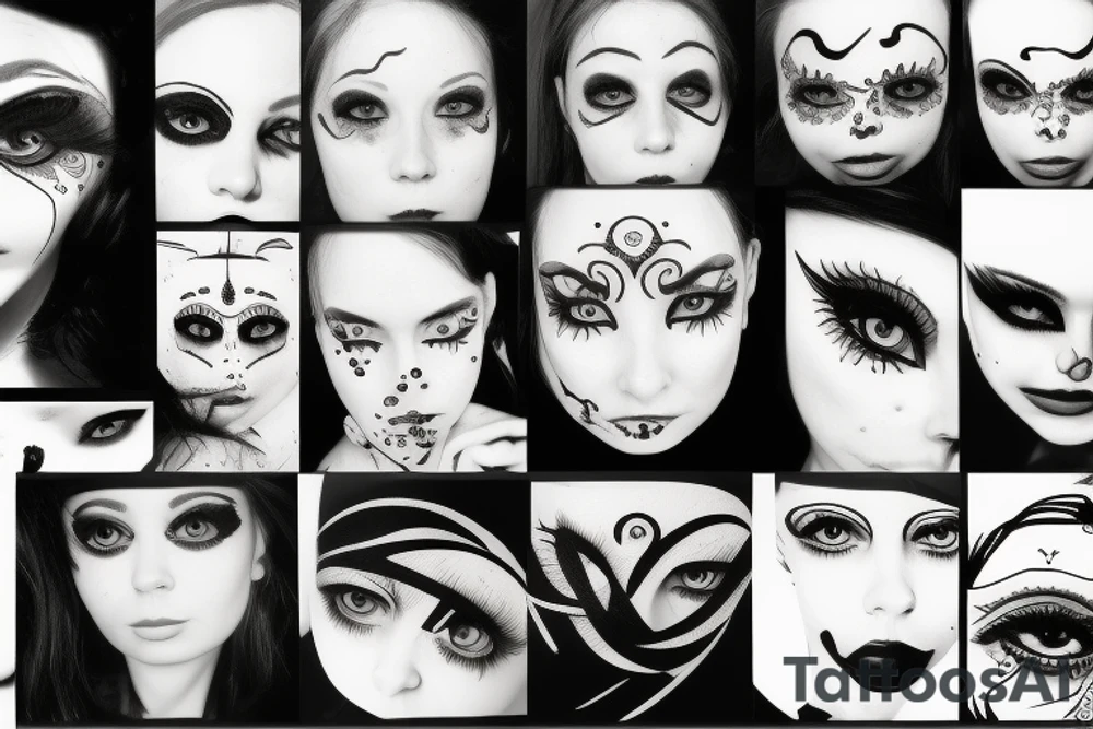 eyes tattoo idea