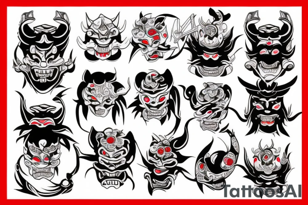 hannya tattoo idea