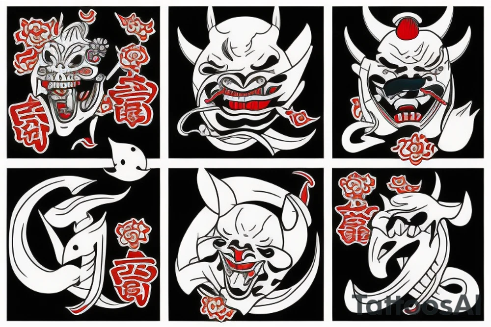 hannya tattoo idea