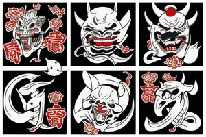 hannya tattoo idea