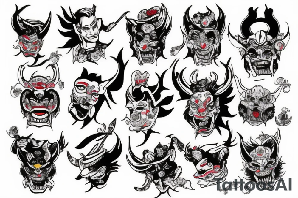 hannya tattoo idea