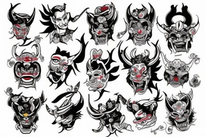 hannya tattoo idea
