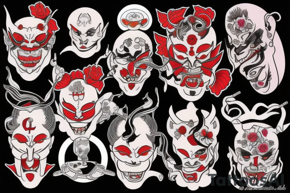 hannya tattoo idea