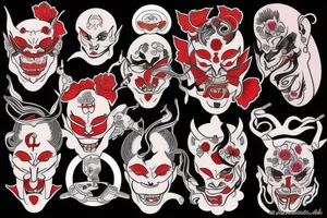 hannya tattoo idea