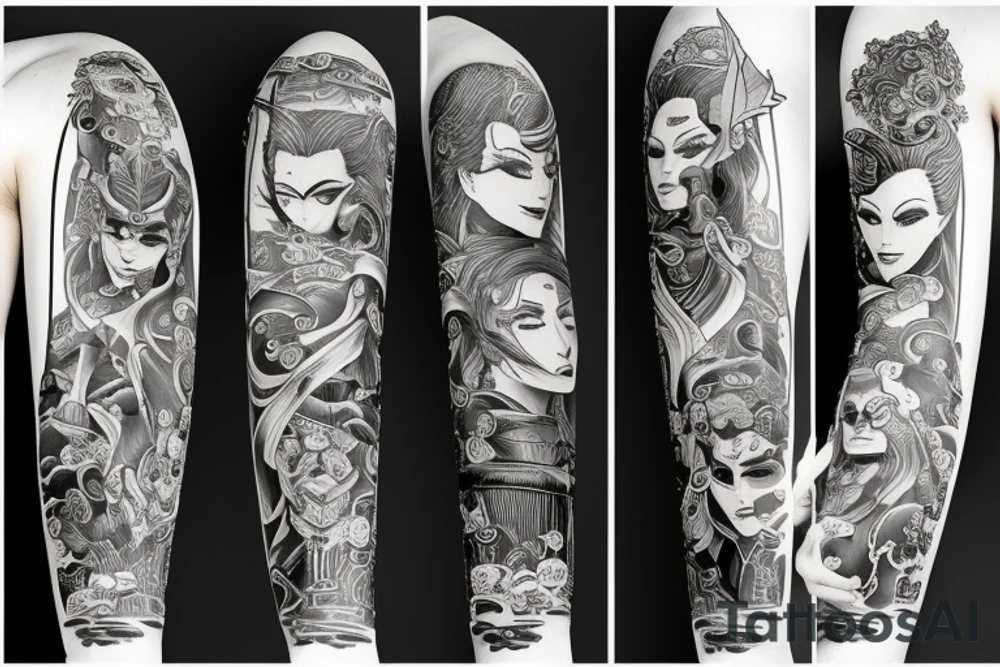 katana tattoo idea