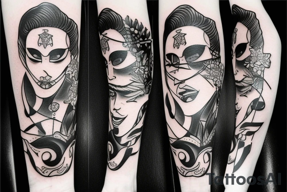 katana tattoo idea