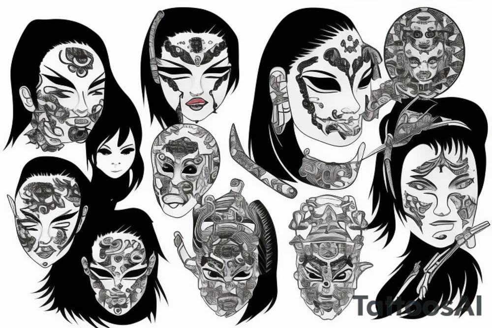 katana tattoo idea