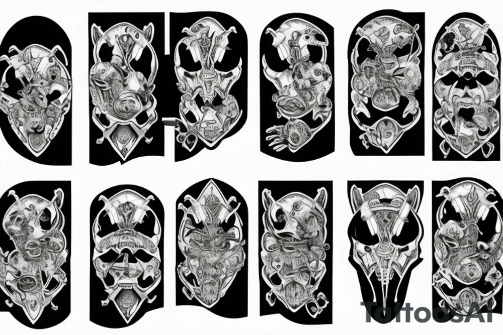 tiger tattoo idea