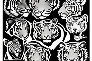 tiger tattoo idea