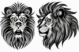 lion tattoo idea